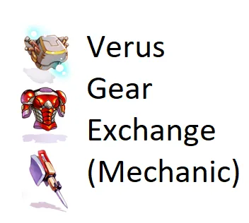 Verus Exchange: Mechanic Gears & Weapon Enchantments