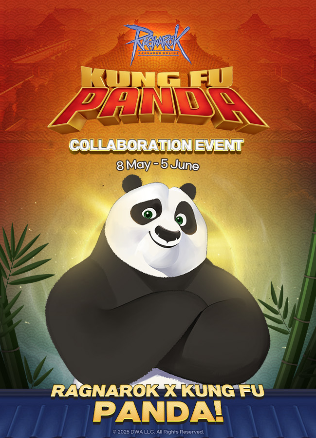 Ragnarok X Kung Fu Panda Collaboration Event - The ROGGH Library