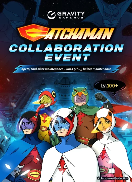 RO x Gatchaman Collaboration Event